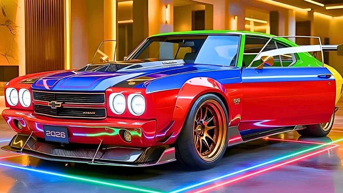 2026 Chevrolet Chevelle SS 464 Unveiled Iconic Muscle Car Looks Modern Tech and Unbelievable Power